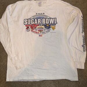 Nokia White '2006 Sugar Bowl' Long Sleeve Shirt